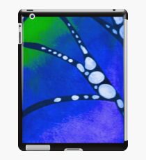 Blue Monarch Close-Up iPad Case/Skin