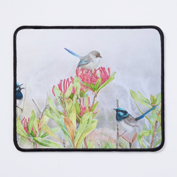 Item preview, Fairy Wrens Playing  designed and sold by Jacqui Cleijne.