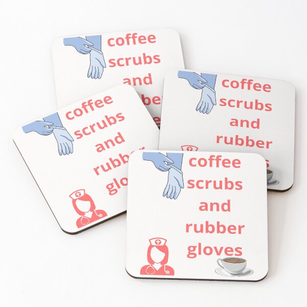 Item preview, Coffee Scrubs And Rubber Gloves designed and sold by Simo0455.