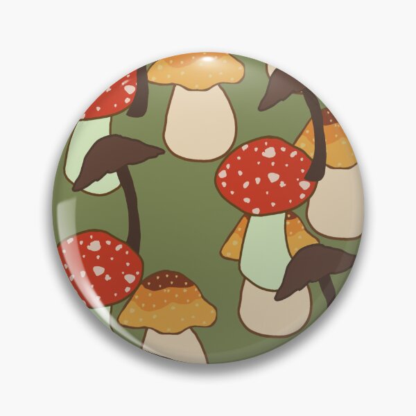Item preview, messy mushroom pattern designed and sold by calciwuul.