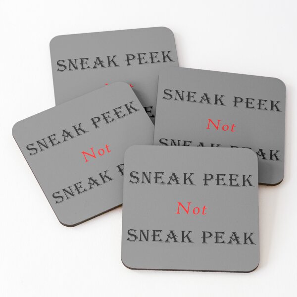 Item preview, Sneek Peek Not Sneak Peak designed and sold by Uvogin2099.