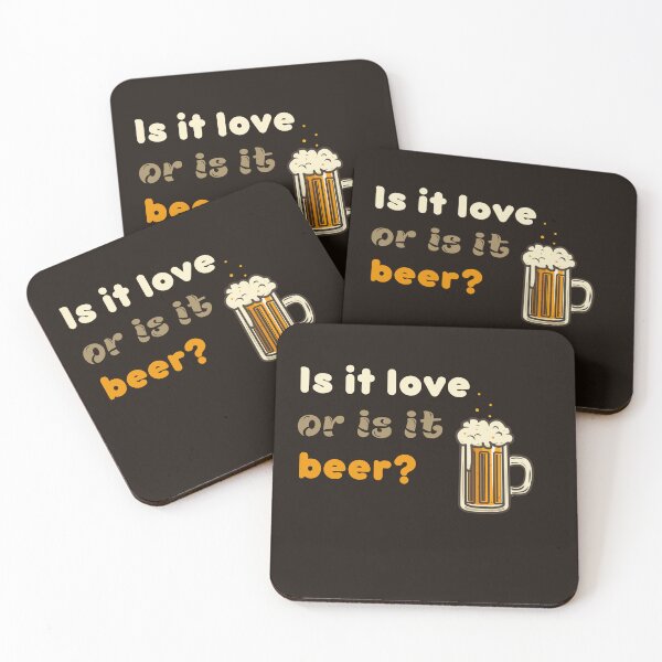 Item preview, Is it love or is it beer? designed and sold by sarantis.