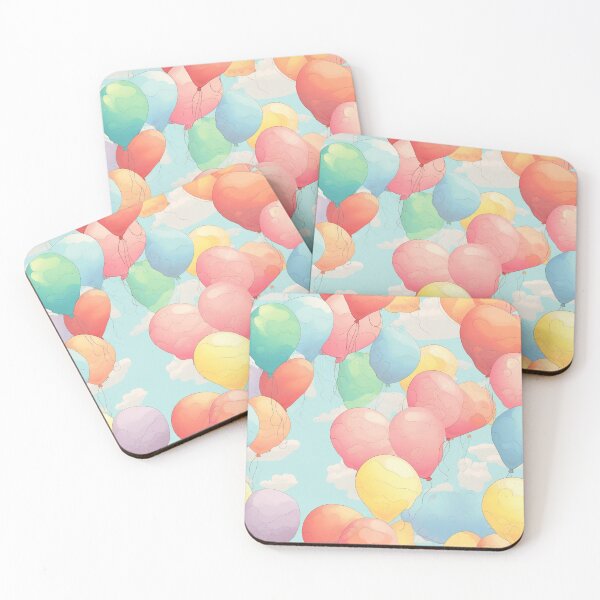 Item preview, Balloons Floating in the Wind  tile 2 designed and sold by Richard-Y.