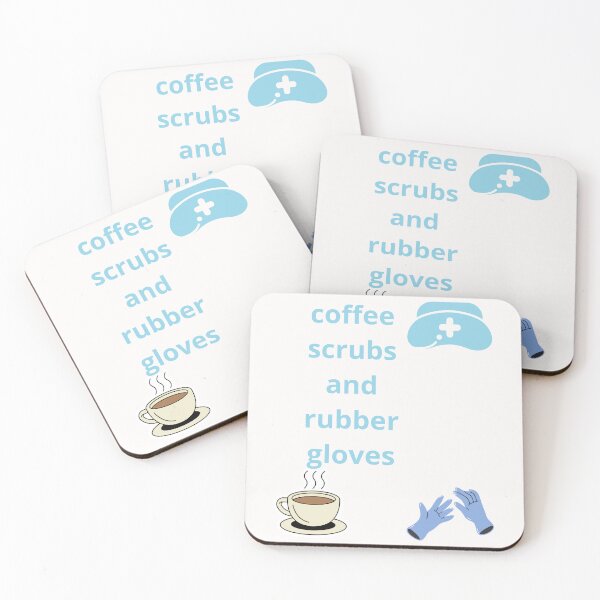 Item preview, Coffee Scrubs And Rubber Gloves designed and sold by Simo0455.