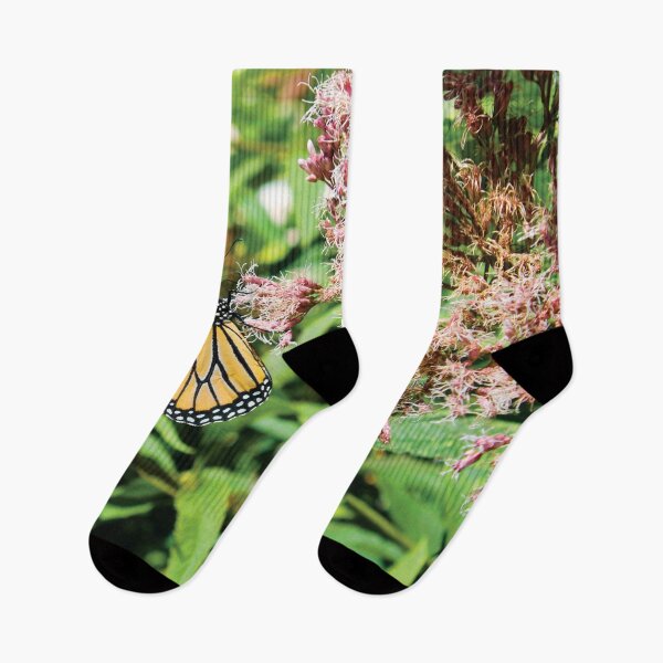 Item preview, Monarch Butterfly in a Garden designed and sold by RoseyElisabeth.