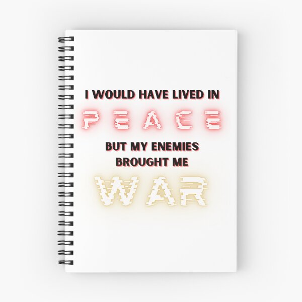 Item preview, I Would Have Lived in Peace but My Enemies Brought Me War Red Rising Inspired designed and sold by addie-plays.
