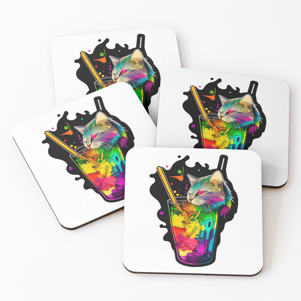 Item preview, Coasters (Set of 4) designed and sold by dedheadhappycat.