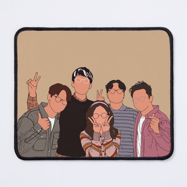 Item preview, Hospital Playlist Kdrama Mido and Falasol Illustration designed and sold by lalisaaa01.