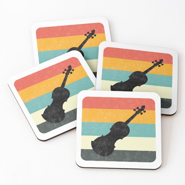 Item preview, Retro Violin Silhouette designed and sold by whyitsme.