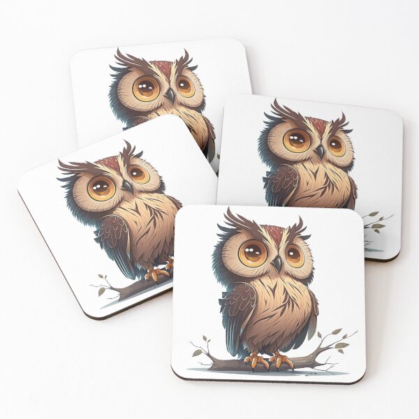 Item preview, Happy Barn Owl designed and sold by Ideallity.