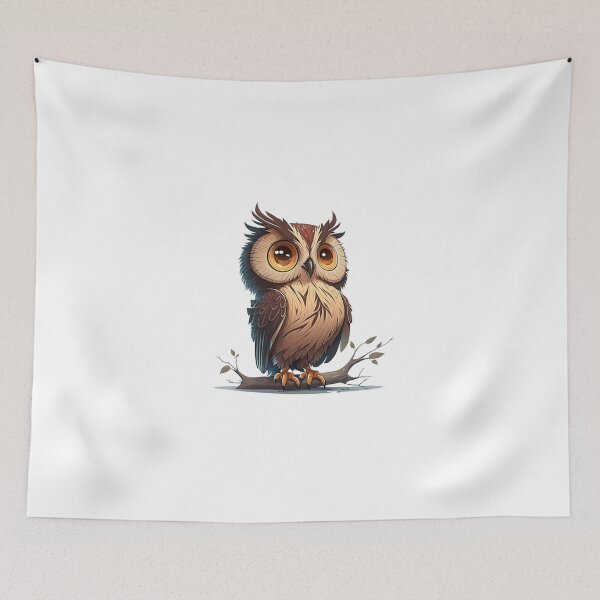 Item preview, Happy Barn Owl designed and sold by Ideallity.