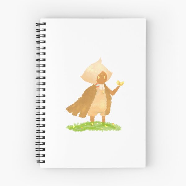 Item preview, A lonely moth holding a yellow butterfly in daylight prairie (chibi) - Sky Children of the Light   designed and sold by NailBroken.