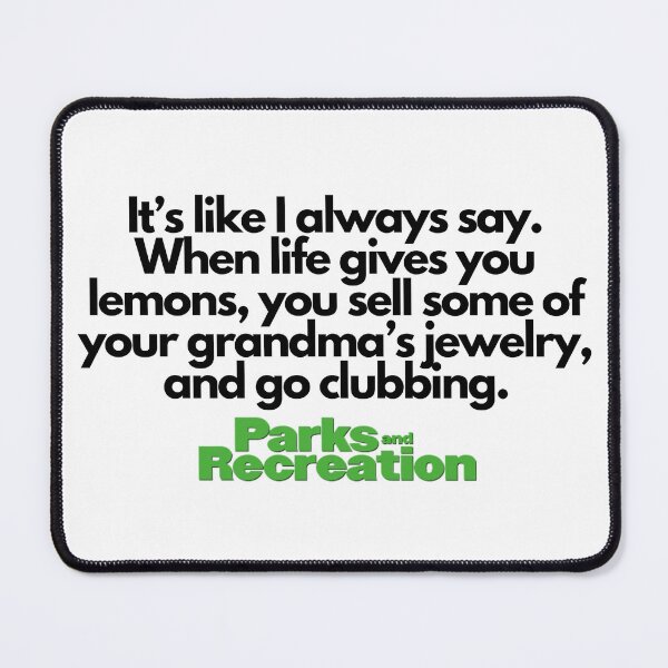 Item preview, Parks and Rec Quote designed and sold by Rileyjoel2003.
