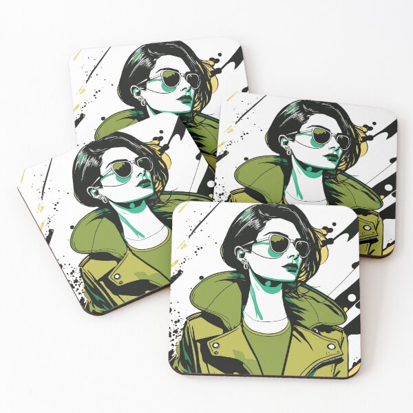 Item preview, Elegant woman design with glasses designed and sold by juancbp60.