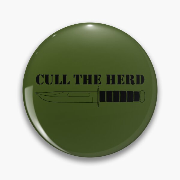 Item preview, Cull The Herd (Black) designed and sold by CapitalPigDog.