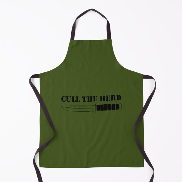 Item preview, Cull The Herd (Black) designed and sold by CapitalPigDog.
