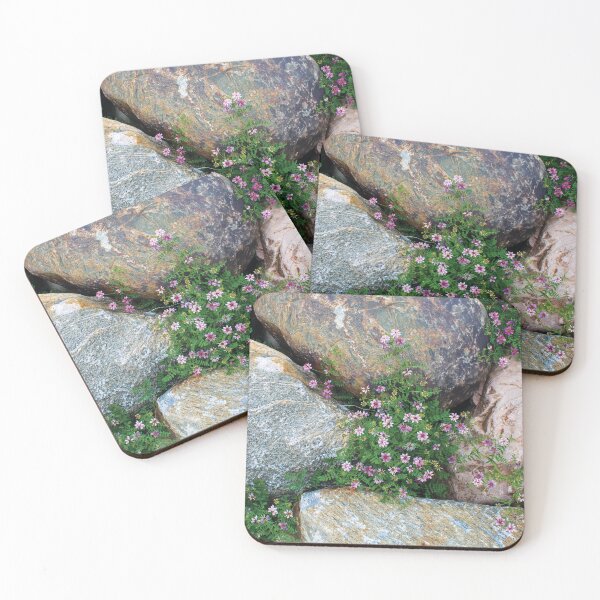 Item preview, Flowers Growing Around Rocks designed and sold by RoseyElisabeth.