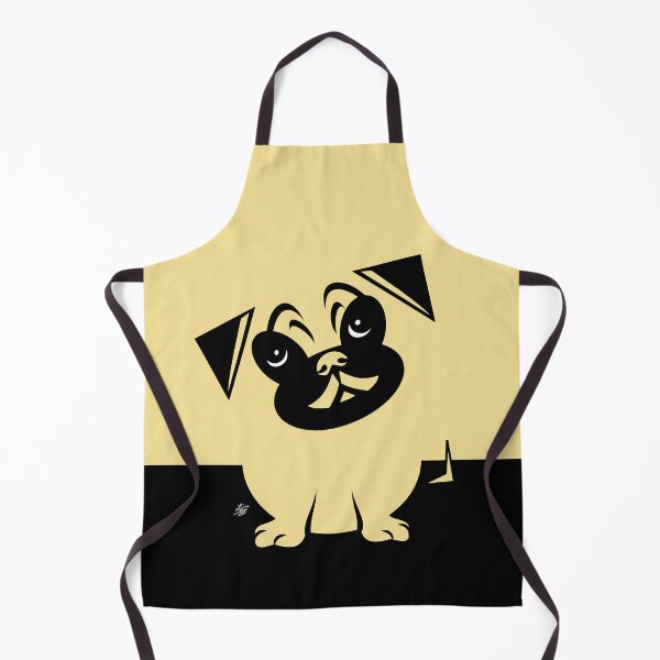 Item preview, Tan Pug Dog In Cutout Style designed and sold by studioart.