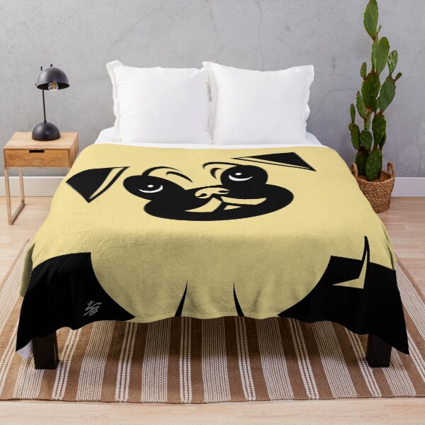 Item preview, Tan Pug Dog In Cutout Style designed and sold by studioart.