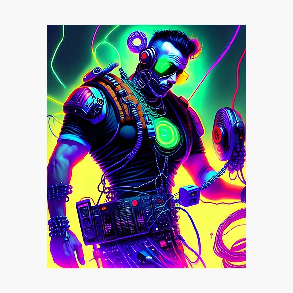Item preview, Ultraterrestrial DJs #1012 designed and sold by StrangeFetish.