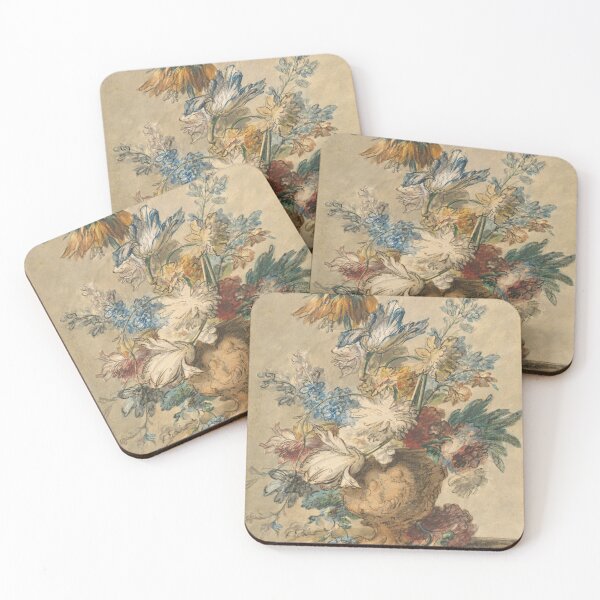 Item preview, Bouquet of Spring Flowers in a Terracotta Vase designed and sold by CaraEmery.