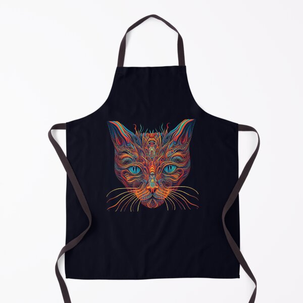 Item preview, Psychedelic Cat 3 designed and sold by heyhannaleah.