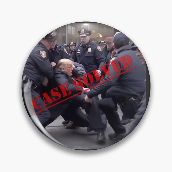 Item preview, Trump arrested: case resolved designed and sold by ORVIATO.