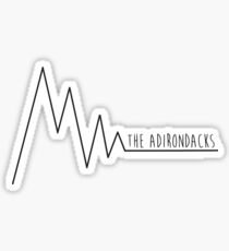 The Adirondacks Sticker Sticker