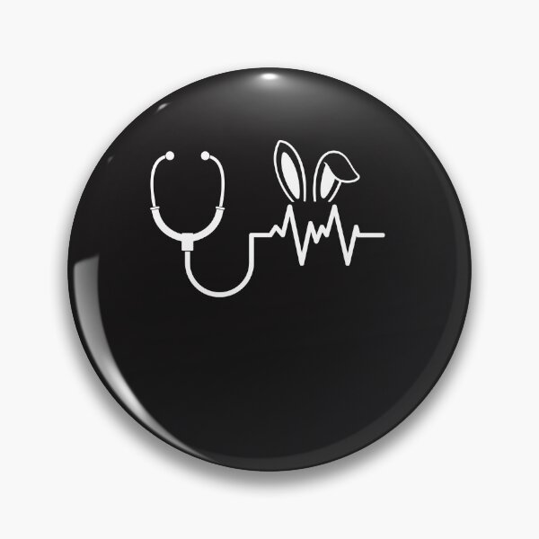 Item preview, Easter Bunny Stethoscope Nurse Doctor Rabbit Scrub Top Women Man  designed and sold by shopping new.