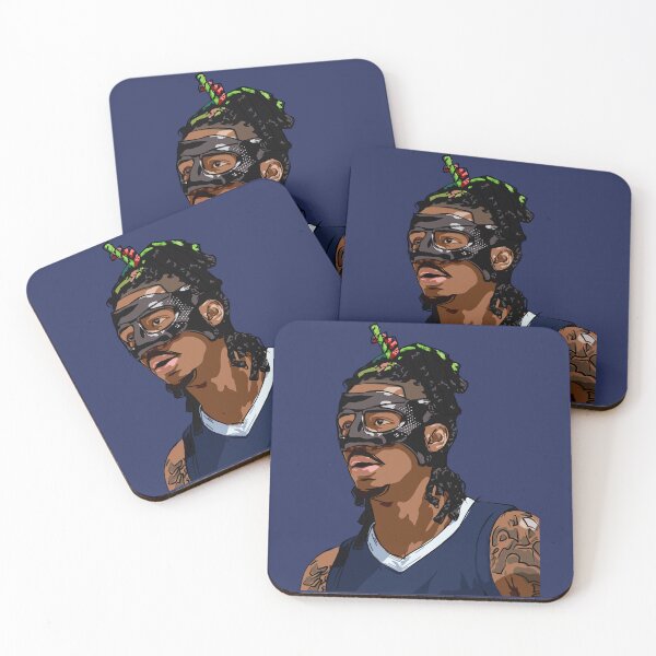 Item preview, Masked Ja Morant designed and sold by RatTrapTees.