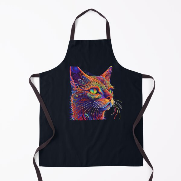Item preview, Psychedelic Cat 8 designed and sold by heyhannaleah.