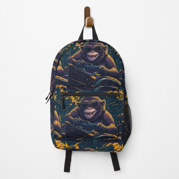 Item preview, un mono loco al volante designed and sold by artegrafico92.