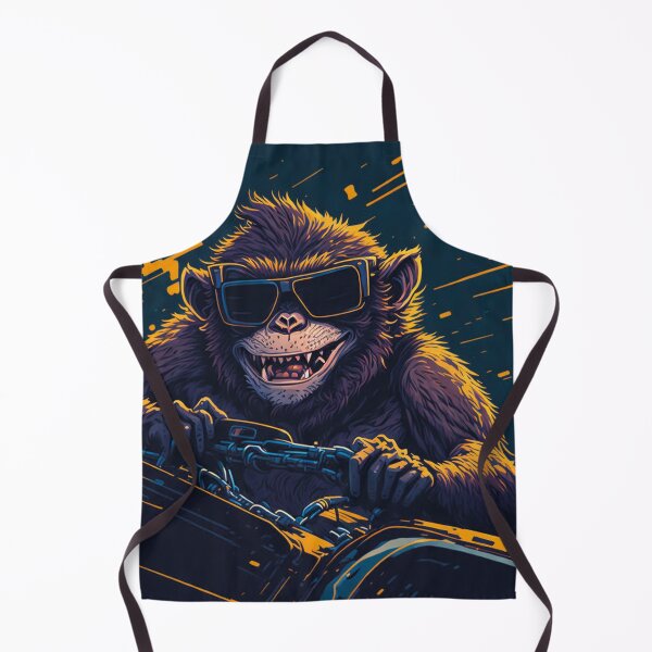 Item preview, un mono loco al volante designed and sold by artegrafico92.