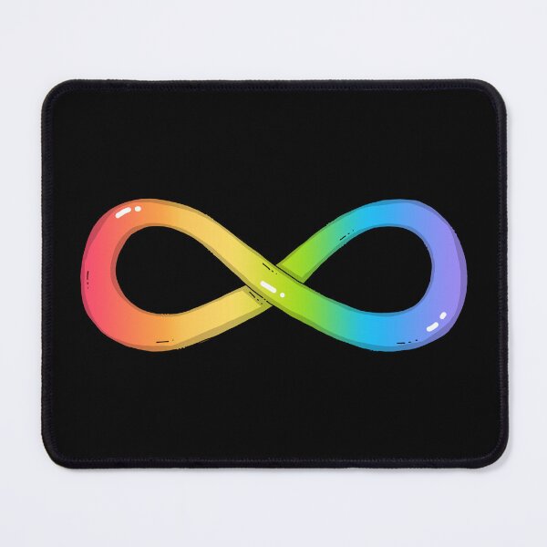 Item preview, Cute Rainbow Infinity Symbol For Autism Acceptance designed and sold by Luan Huynh.