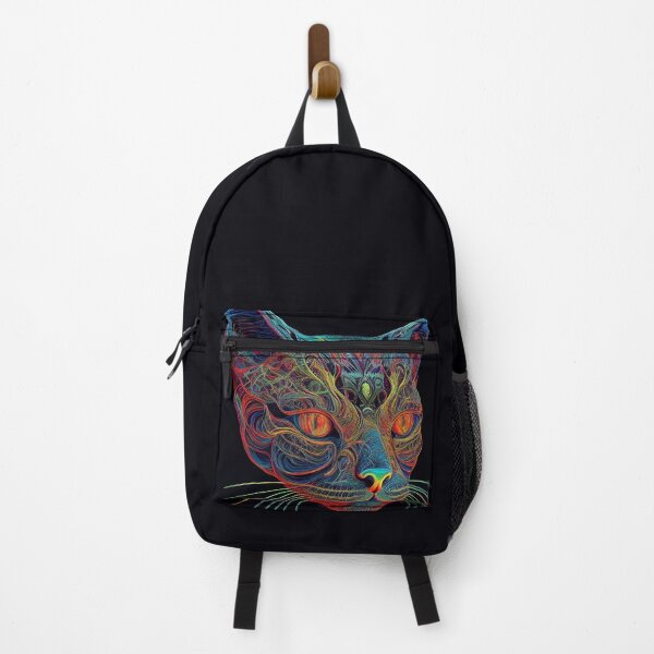 Item preview, Psychedelic Cat 2 designed and sold by heyhannaleah.