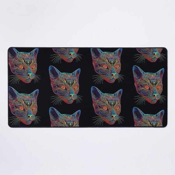 Item preview, Psychedelic Cat 2 designed and sold by heyhannaleah.