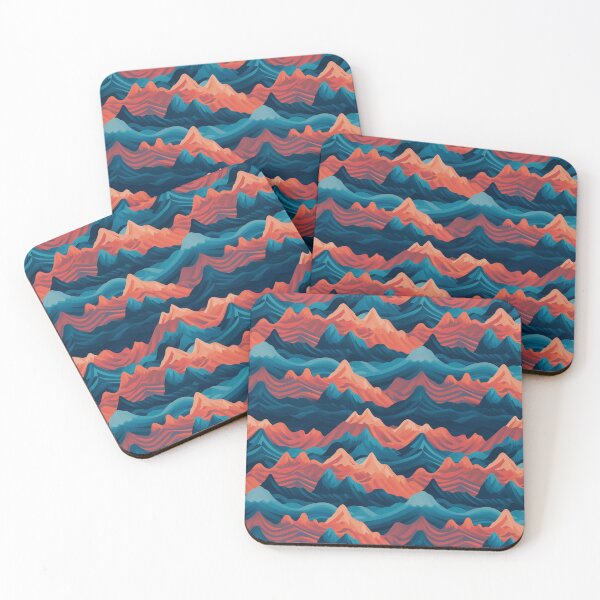 Item preview, Harmonious Peaks: Nature's Vibrant Symphony designed and sold by creaty-designs.