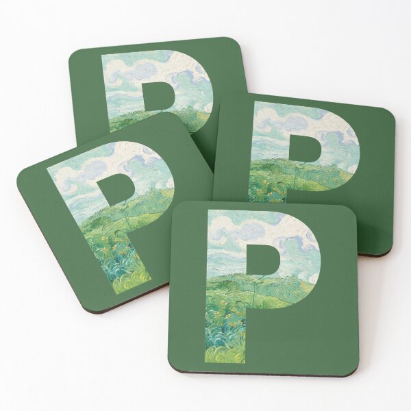 Item preview, Painted Letter Collection P Monogram designed and sold by emoney14.