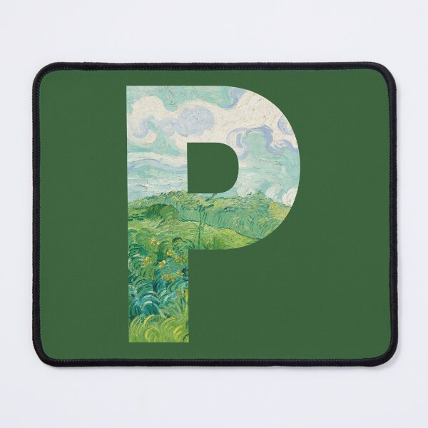 Item preview, Painted Letter Collection P Monogram designed and sold by emoney14.