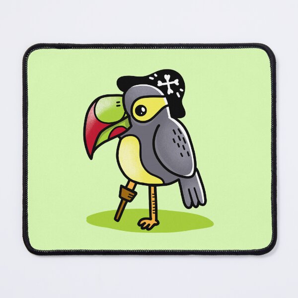 Item preview, The TOUCAN pirate designed and sold by cheekyfoxart.