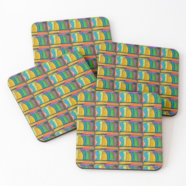 Item preview, Colourful Mountain With Greens and Blues designed and sold by PodmenikArt.