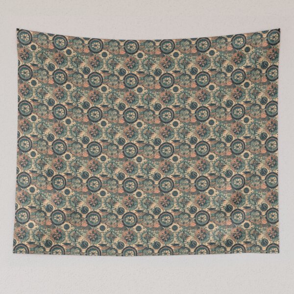 Item preview, Vintage-inspired Patterns with Ships, Compasses, and Mermaids designed and sold by MerikDigital.