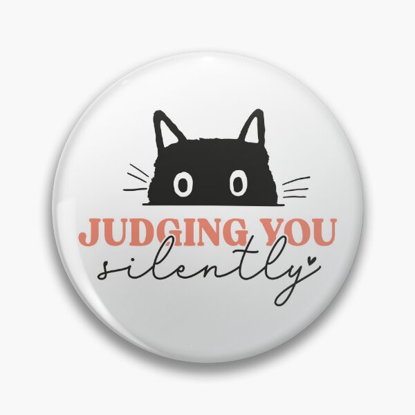 Item preview, Funny Judging You Silently Cat in Color designed and sold by sweetbelle.