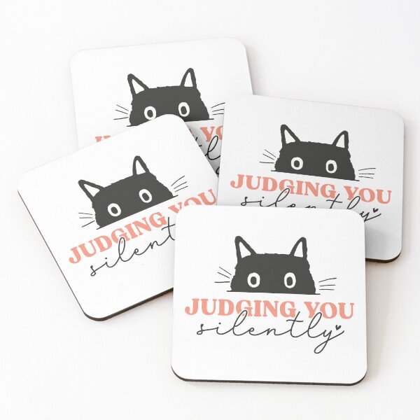 Item preview, Funny Judging You Silently Cat in Color designed and sold by sweetbelle.