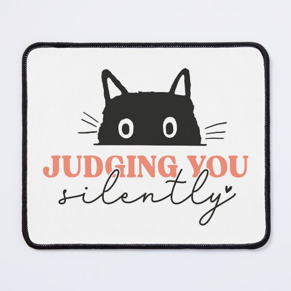 Item preview, Funny Judging You Silently Cat in Color designed and sold by sweetbelle.
