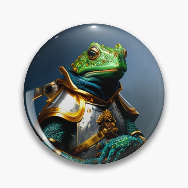 Item preview, Frog Knight - Fredrick designed and sold by Highlandkings.