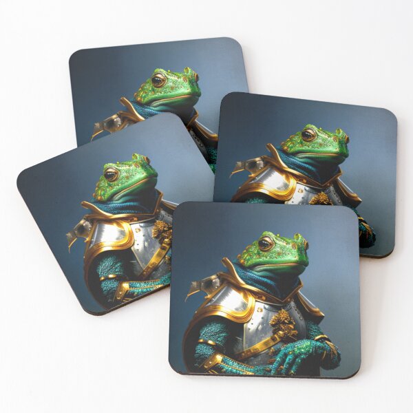 Item preview, Frog Knight - Fredrick designed and sold by Highlandkings.