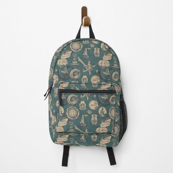 Item preview, Vintage-inspired Patterns with Ships, Compasses, and Mermaids designed and sold by MerikDigital.