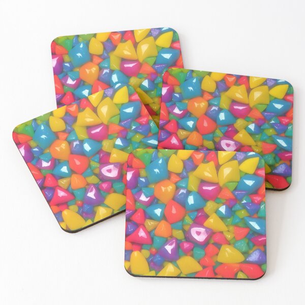 Item preview, many multi-coloured shapes  designed and sold by David-Howells.