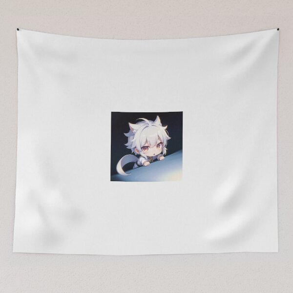 Item preview, A Beautiful Cute Chibi Boy Sticker Very Kawaii designed and sold by HikariAtelier.